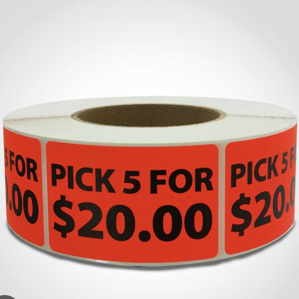 5 Items For $20 Bucks